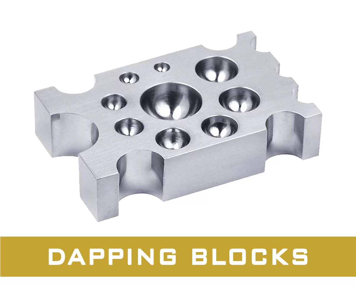 DAPPING AND DOMING BLOCKS